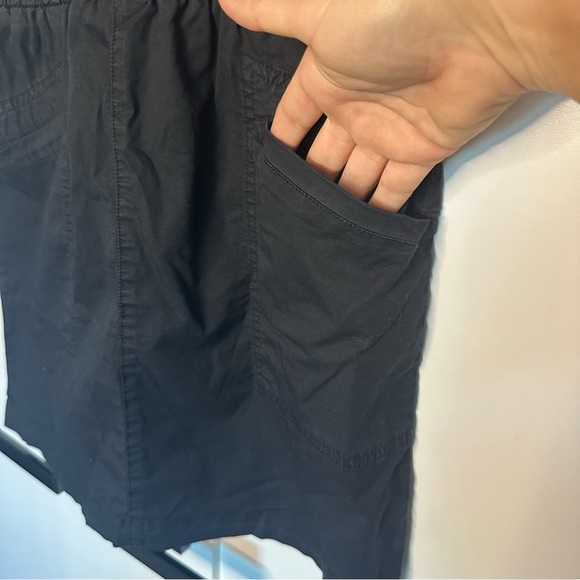 PISTOLA ROSIE MINI DRESS SMOCKED WAIST DRESS Small BLACK sleeveless pockets - Picture 6 of 14